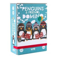 Gra domino Pingwiny i przyjaciele, Penguins and friends, Londji DI009