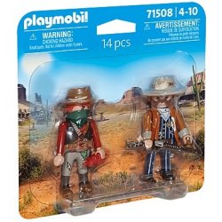 Playmobil 71508, DuoPack, Bandyta i szeryf