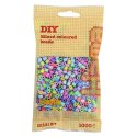 Hama 207-50 - mix pastelowy - 1000 koralików midi