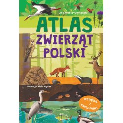 Atlas zwierząt Polski, Książka z naklejkami