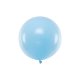 Balon kula - Pastel Baby Blue - 24 cale