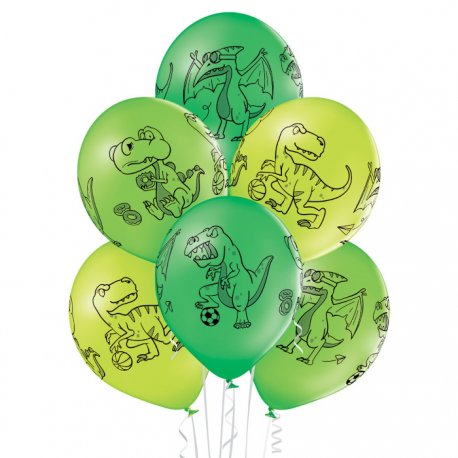 Balony Dinosaurs (Dinozaury) - D11 Belbal