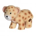 Tikiri Safari - Leopard - grzechotka i gryzak z naturalnej gumy
