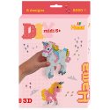 Koraliki Hama 3454 - Jednorożce 3D