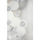 Balon lateksowy 5 cali (12 cm) - Srebrny (Glossy) - 50 sztuk
