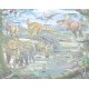 Dinozaury z okresu kredowego, puzzle Larsen