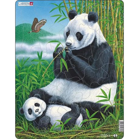 Panda, puzzle Larsen