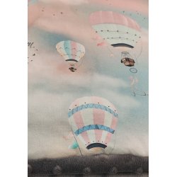 Narzutka przedszkolaka, Vintage ballons, Grey, La Millou
