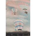 Narzutka przedszkolaka, Vintage ballons, Grey, La Millou