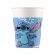 Kubeczki papierowe "Stitch & Angel" - 8 sztuk - 200 ml
