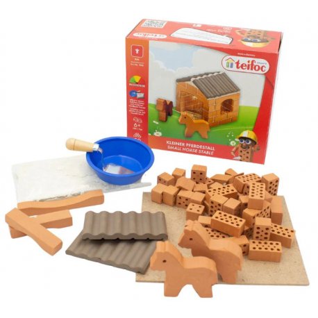 Teifoc 1026 - Mała stajnia - zestaw do budowli z cegiełek