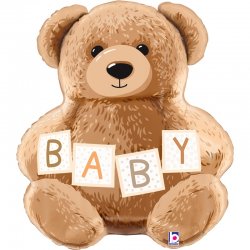 Balon foliowy Baby Teddy Bear - Miś - 26 cali