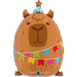 Balon foliowy Party Capybara (Kapibara) - 23 cale