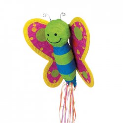 Piniata Motyl - 53.3 x 53.3 x 16.5 cm