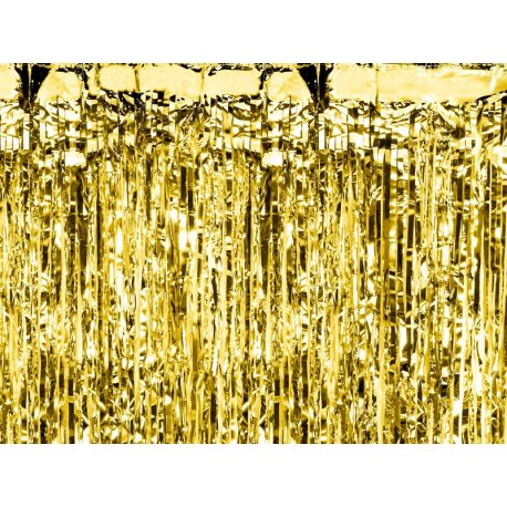 Kurtyna Party - Złota - 90 x 250 cm