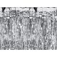 Kurtyna Party - Srebrna - 90 x 250 cm
