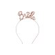 Opaska "Bride" na Wieczór Panieński - Rose Gold