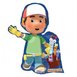 Balon Foliowy Handy Manny (Złota Rączka) - Disney Junior - 24 cale