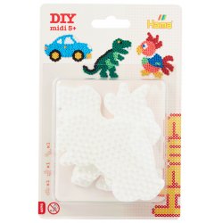 Hama 4573 - zestaw trzech podkładek - Samochód, dinozaur i papuga