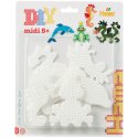 Hama 4584 - Cztery podkładki - Delfin Smok Konik Morski Żaba