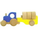 Bajo 43110 - Drewniany Traktor z Klockami