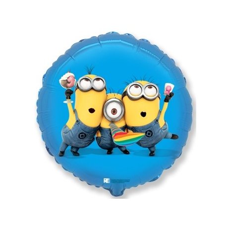 Minions Party - balon z helem 18"