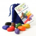 Kredki Crayon Rocks - 8 kolorów w aksamitnym woreczku