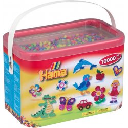 Hama 202-50 - Pastelowe koraliki Midi 10.000 sztuk