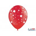 Balon SERCA Crystal Poppy Red Lateksowy