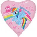 Balon foliowy serce 18" My Little Pony 