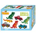 Hama 3502 - Small world - Dinozaury i Auta