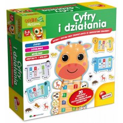 Lisciani P50697 - Puzzle Cyfry i Działania - Gra Edukacyjna