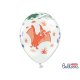 Balon lateksowy 30cm - Dinozaury, Pastel White