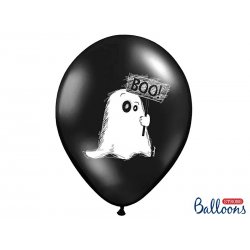 Balon Halloween - Duszek, pastel black