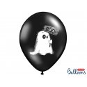 Balon Halloween - Duszek, pastel black