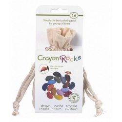 Kredki Crayon Rocks 16 Kolorów bawełnianym woreczku