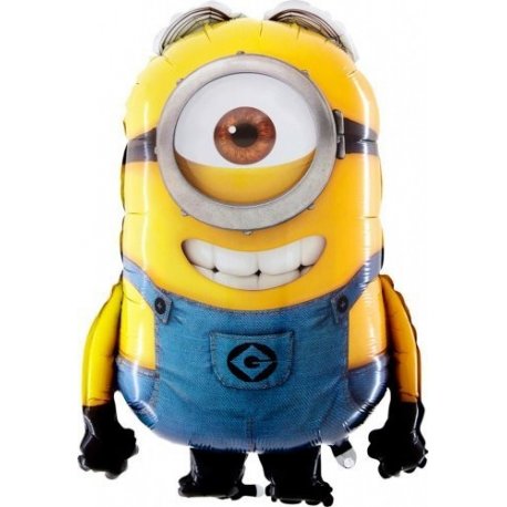 Balon Minion Stuart 30" Napełniony Helem