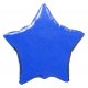 Balon foliowy niebieska gwiazda 18" napełniony helem