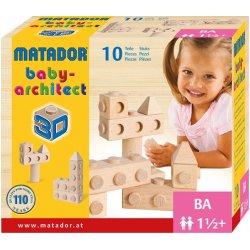 Matador Babyarchitect 10 - drewniane klocki konstrukcyjne