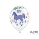 Balon lateksowy 30cm - Farma, Pastel White