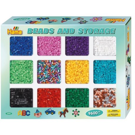 Hama 2095 - Koraliki Midi 9600 sztuk