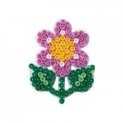 Hama 327 - podkładka mały kwiatek - koraliki midi