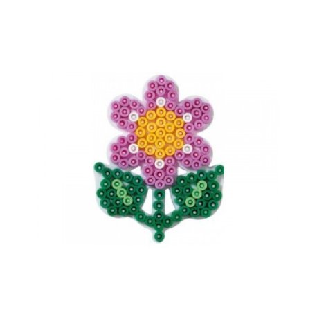 Hama 327 - podkładka mały kwiatek - koraliki midi