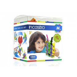 Klocki plastikowe Incastro Cube M - 40 szt