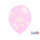 Balon lateksowy 30 cm - It's a girl - różowy