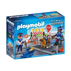 Playmobil 6924 - Blokada Policyjna z Akcesoriami