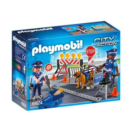 Playmobil 6924 - Blokada policyjna