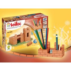 Teifoc 4000 - Mini Zamek z Cegiełek - 2 plany
