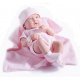 Lalka La Newborn dziewczynka w różowym ubranku z kocykiem