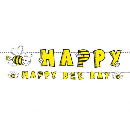Baner na Urodziny - Pszczółka - Birthday banner